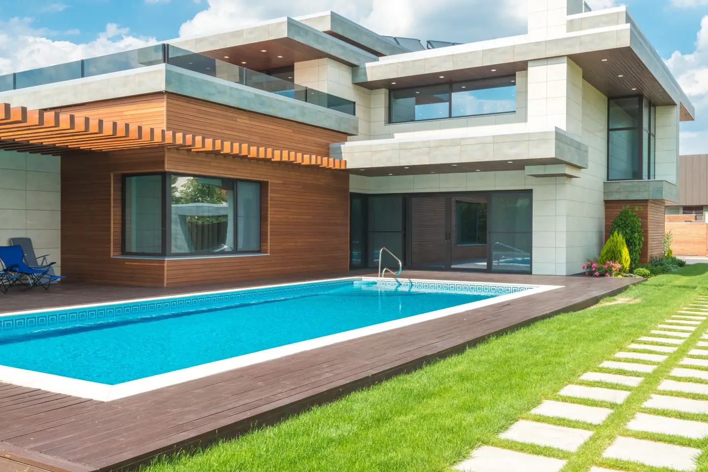 Swimming pool built in St Albans, NSW